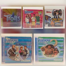 Disney's Karaoke Series CD Lot - Moana, Frozen, Teen Beach 2, & More Kid Music comprar usado  Enviando para Brazil