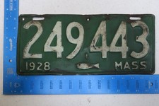 Massachusetts license plate for sale  Castleton