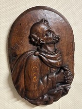 Fragmento antigo de igreja de carvalho da cadeira de pregação por volta de 1800 comprar usado  Enviando para Brazil