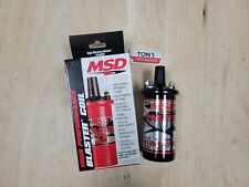 Bobina de ignição MSD 8222 Blaster alta vibração preta 45000 volts soquete vasilha, usado comprar usado  Enviando para Brazil