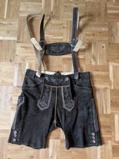 Lederhose trachtenhose latz gebraucht kaufen  Hamburg