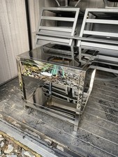 Mirrored nightstand for sale  EGHAM