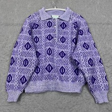 Suéter feminino Benetton vintage 48 gola roxa malha polo lã/alpaca anos 80 Itália comprar usado Suéter feminino Benetton vintage 48 gola roxa malha polo lã/alpaca anos 80 Itália comprar usado  Enviando para Brazil
