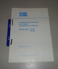 Teilekatalog spare parts gebraucht kaufen  Jever