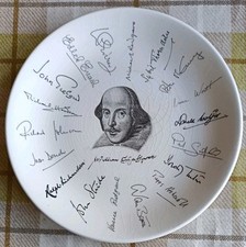 Shakespeare exhibition plate for sale  WOLVERHAMPTON