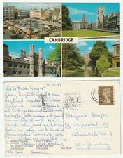 82332 cambridge cartolina usato  Spedire a Italy
