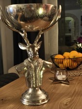 Hirschkopf skulptur figur gebraucht kaufen  Pfullendorf
