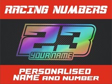 Custom race numbers for sale  NORTHAMPTON