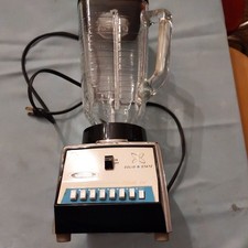 Liquidificador vintage Osterizer Galaxie VIII modelo 541 - 8 velocidades cromado e vidro de trabalho comprar usado  Enviando para Brazil