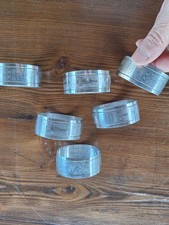 Anelli portatovaglioli argento usato  Italia