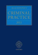 Blackstone criminal practice for sale  GRAVESEND