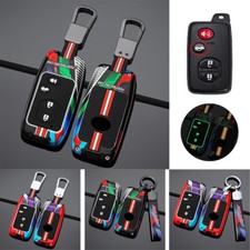 Capa chaveiro de carro liga de zinco silicone para Toyota Avalon Camry Corolla Prius comprar usado  Enviando para Brazil