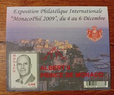 Bloc feuillet monaco d'occasion  Saint-Péray