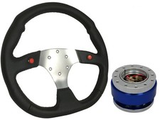 Chrome sports steering for sale  PETERBOROUGH