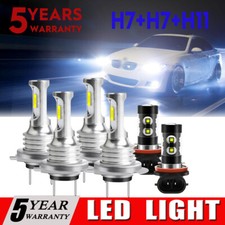 Para BMW 328i 2007-2016 6x lâmpadas 3570 farol de LED feixe alto/baixo + luzes de neblina 6000K comprar usado  Enviando para Brazil