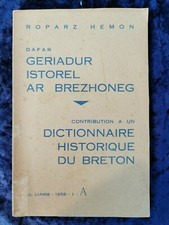 Dafar geriadur istorel d'occasion  Moëlan-sur-Mer