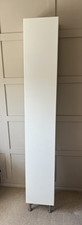 tall bathroom white cabinet for sale  KETTERING