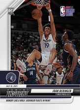 2025 Panini Instant NBA #7 Joan Beringer Minnesota Timberwolves RC PRÉ-VENDA comprar usado  Enviando para Brazil