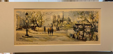 Aquarell paris passepartout gebraucht kaufen  Sinzing
