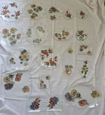 Vintage glass plates. for sale  NORWICH