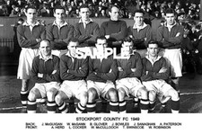 Stockport county 1949 for sale  DEESIDE