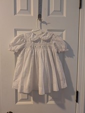 Girls vintage white for sale  Grawn