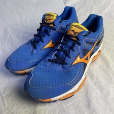 Tênis de corrida ao ar livre Mizuno Wave Top Enigma 3 azul laranja masculino 9,5, usado comprar usado  Enviando para Brazil