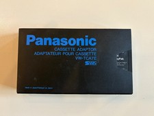 Usado, Adaptador VHS-C para VHS motorizado cassete Panasonic - VW-GTE7E SVHS comprar usado  Enviando para Brazil