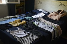 Lot vêtements fille d'occasion  Largentière