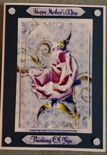 Handcrafted card happy for sale  TREDEGAR