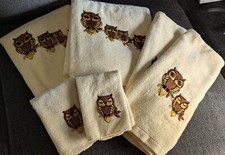 Vintage embroidered 6pc for sale  Monroe