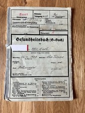 Gesundheitsbuch wehrmacht heer gebraucht kaufen  Falkensee