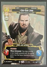 Usado, Star Wars Unlimited - LOF - QUI-GON JINN (Prestige) Non-Foil, #1051, Near Mint comprar usado  Enviando para Brazil
