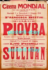 Manifesto film piovra usato  Capranica