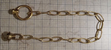 Chandelier chain golden for sale  Hatboro