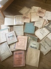 Lot anciennes partition d'occasion  Toulon-