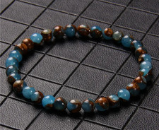Bracelet perles calcédoine d'occasion  Bordeaux-
