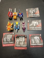 Transformers Titans Return y POTP Titan Masters No Small Robots/head T10 segunda mano  Embacar hacia Mexico