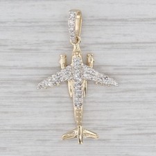 0.29ctw diamond airplane for sale  USA