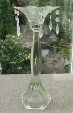 Tall glass candle for sale  LEICESTER