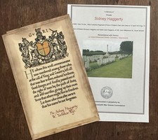 Memorial scroll west for sale  FAREHAM