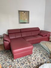 Neuwertiges eck ledersofa gebraucht kaufen  Berlin