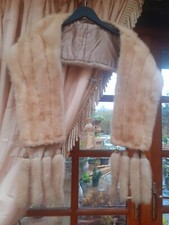 Mink stole detachable for sale  FARNHAM