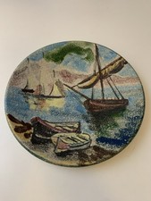 Piatto ceramica artistica usato  Roma