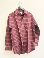 Camisa polo masculina Brooks Brothers 346 xadrez vermelha original algodão Malásia comprar usado  Enviando para Brazil