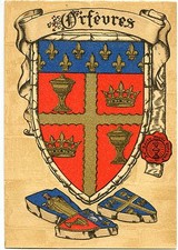 Postcard coats arms d'occasion  Expédié en Belgium