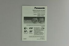 Bedienungsanleitung manual Panasonic DMC-FZ200 FZ62 (12111949) comprar usado  Enviando para Brazil