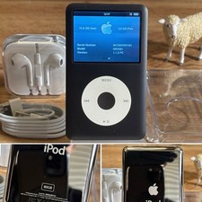 ÓTIMO Apple iPod Classic 6ª Geração 80Gb NOVA TRASEIRA + BATERIA. SONGS 14K MB029J comprar usado  Enviando para Brazil