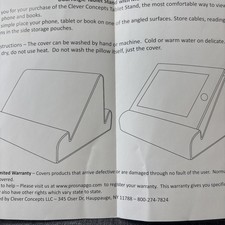 Tablet pad pillow for sale  Hockessin