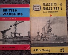 Vintage warship books for sale  LEEDS